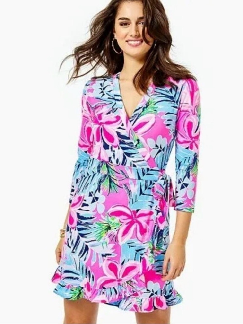 Lilly Pulitzer Jessalynne Romper Cockatoo Pink Pretty in Pink Tropical NWT